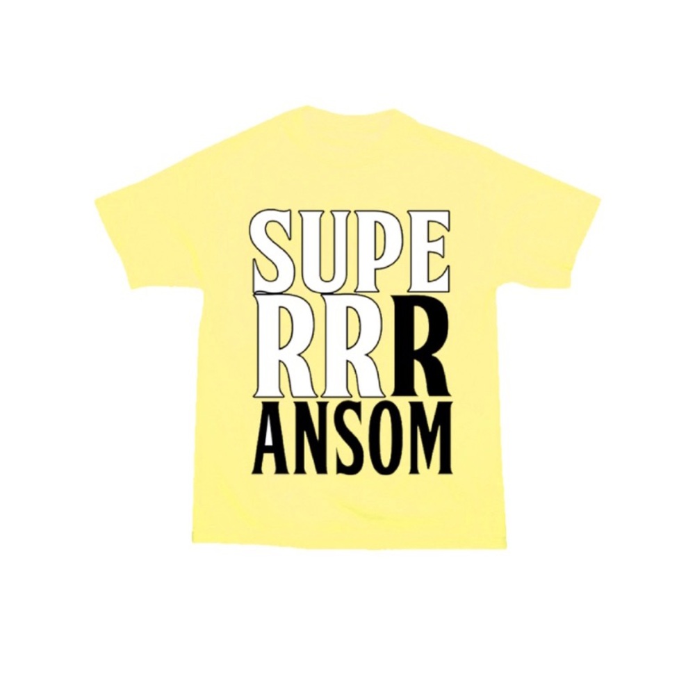 Yellow SuperrRansom T-shirt